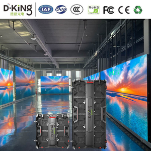 High Resolution LED <b>Display</b> Manufacturer Building Advertising Panel Full Color Portable Indoor LED Video <b>Wall</b> with Stand for Eve - Product Image 1