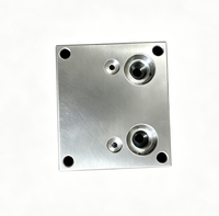 Bloc de collecteur hydraulique haute pression en acier inoxydable usiné CNC pour pièces personnalisées de machines industrielles de forage