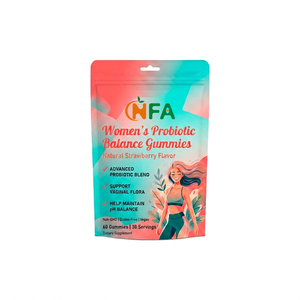 Gummies Probiotiques Équilibre Féminin Saveur Fraise Naturelle – Favorise la Fonction Digestive – Meilleures Ventes - Product Image 1