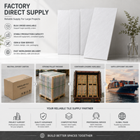 Venta al por Mayor Directa de Fábrica, OEM ODM, Baldosa de Porcelana Brillante con Aspecto de Mármol Gris Claro de 400x800 mm para Paredes y Pisos de Baños