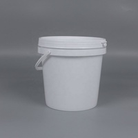 Seau en plastique HDPE de qualité alimentaire 1/2/3,5/4/5 litres, étanche, couleurs personnalisables, pour stockage de lait, vente en gros usine