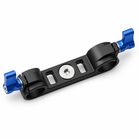 Support de lentille usiné sur mesure par CNC pour systèmes à double tige de 15 mm – Versions centrales et offset cinéma