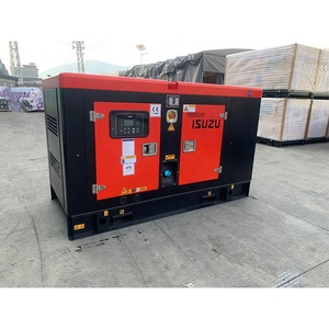 גנרטור דיזל שקט 25KVA <span class=keywords><strong>20KW</strong></span> 50/60 הרץ 1500/1800 סל\\\"ד מקורר מים עם מנוע יפני JE493DB שקט, 3/1 פאזה, מנוע איזוזו - Product Image 3