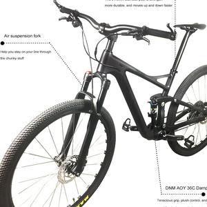 Ensemble de groupe <span class=keywords><strong>Enduro</strong></span> Suspension Carbone Frein à disque Cadre de vélo Conception agressive de vélo de montagne avec fibre de carbone - Product Image 6
