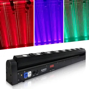 8 Beam + 8 Laser DMX RGBW Beam RGB Laser bewegliches Scheinwerfer für DJ Nachtclub Party Disco