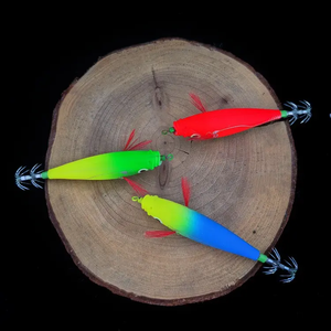 Byloo diseño japonés alta visibilidad calamar Jig ABS pulpo Egi señuelo para peces de agua dulce y salmón para pesca en Río - Product Image 3