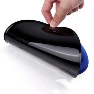 Custom Color Logo Shape Non-Slip Base <b>Silicone</b> Ergonomic Mouse <b>Pad</b> with Wrist Rest Support Cushion for Office Computer Laptop - Product Image 5