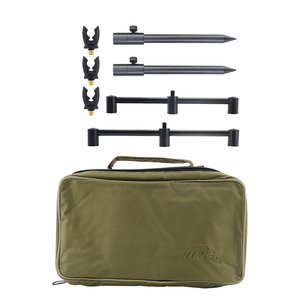 Bela Hirisi — jeu de dosettes pour pêche à la carpe, barres à Buzz, bâtons de banque, avec 3 têtes de rechange et sac Portable - Product Image 3