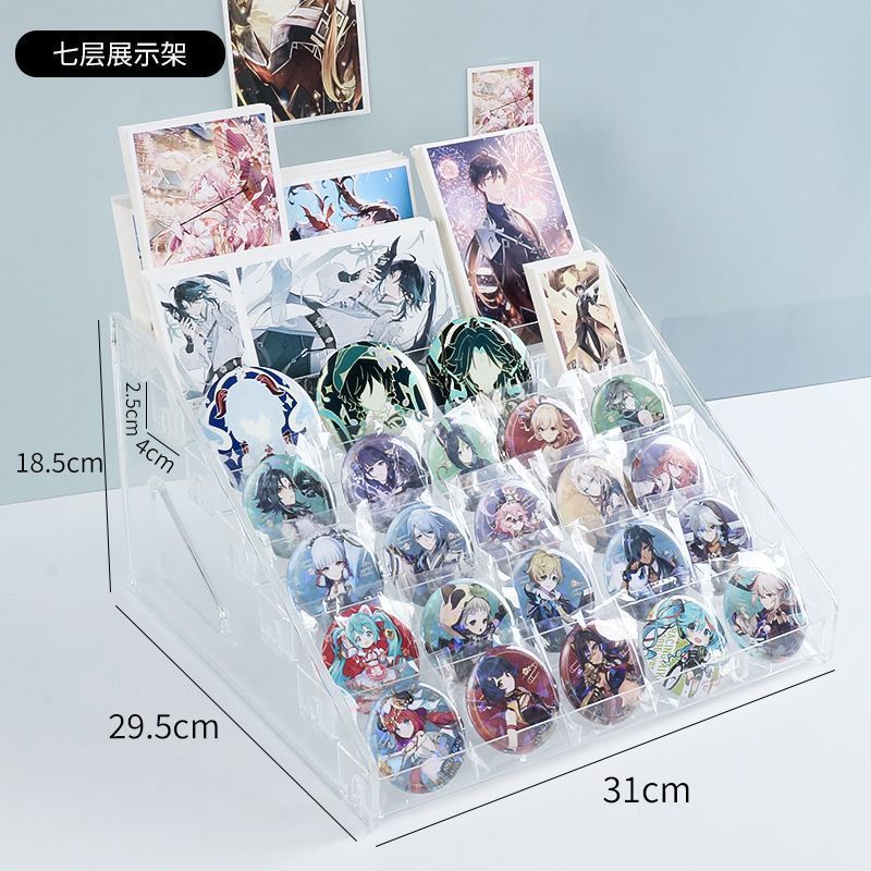 Seven-tier storage rack [Upgraded drop-resistant version]