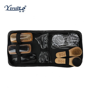 ชุดอุปกรณ์ดูแลรองเท้า Yinste 6 ชิ้น ชุดแปรงขัดหนังสำหรับผู้ชายและผู้หญิง - Product Image 3