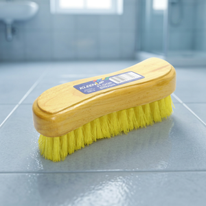 KLEEN up Handheld Wooden Floor <b>Brush</b> 0612 with Soft Bristles for Cleaning Bathroom and Other Surfaces - Product Image 2