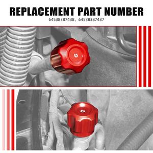 BEVINSEE F10 F30 Tapa de Manguera/Línea de Aire Acondicionado para <span class=keywords><strong>BMW</strong></span> Serie 3 5 2009-2016 <span class=keywords><strong>E46</strong></span> E90 E60 X1 X3 Z4 Kit de Tapa Lateral de Succión + Tapa Lateral de Presión - Product Image 6