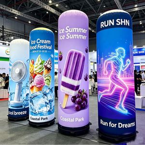 Columna Portátil Inflable de Nivel Profesional para Exhibición de Marketing, Ligera, Resistente al Agua y a los Rayos UV, para Identidad Corporativa - Product Image 1