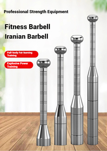 HUAVIGOR Adjustable Steel Dumbbell Set 8.3KG Portable 3-in-1 <strong>Barbell</strong> <strong>with</strong> Connecting Rod &amp; <strong>Weight</strong> Plates - Product Image 2