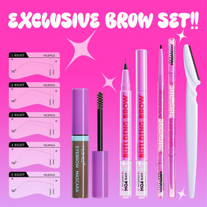 9pcs <span class=keywords><strong>Kit</strong></span> de forme de style de <span class=keywords><strong>sourcils</strong></span> imperméable réutilisable avec crayon à <span class=keywords><strong>sourcils</strong></span> et pommade et brosse 5 pochoirs <span class=keywords><strong>Kit</strong></span> de <span class=keywords><strong>sourcils</strong></span> avec pochoirs - Product Image 4