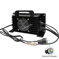 Chargeur embarqué Longrun 72V 15A LiFePo4 Lithium, chargeur rapide OBC 1,5KW pour voiturette de golf