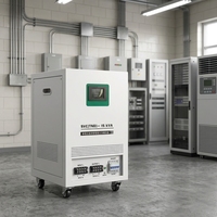 Stabilisateur de tension automatique monophasé SVC AC 15 KVA, affichage numérique LCD, entrée 160V-250V, sortie 220V, sur pied