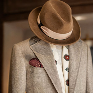 <span class=keywords><strong>Blazer</strong></span> su Misura in Lana <span class=keywords><strong>Grigio</strong></span> Chiaro Vintage, Giacca Casual da <span class=keywords><strong>Uomo</strong></span> con Texture Retrò e Vestibilità Moderna per Occasioni Formali e Business - Product Image 2