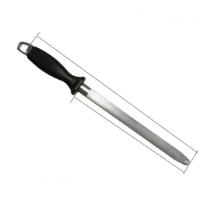 Wholesale Kitchen Sharpening Rod,Diamond Carbon Steel Knife Rod, <b>Sharpener</b>,For Chefs Knives <b>Tool</b> - Product Image 1