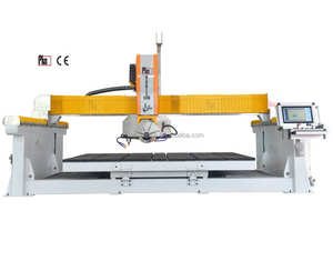 STONEPLUS Machines à pierre Machines à carreaux Eagle400 avec fonction caméra Scie à comptoir CNC Scie à carreaux à 45 degrés - Product Image 1