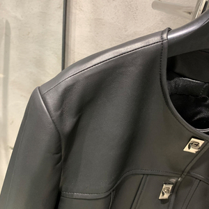 Giacche di vera pelle di agnello primavera <span class=keywords><strong>camicia</strong></span> di mezza lunghezza in pelle <span class=keywords><strong>giacca</strong></span> di pelle con bottone <span class=keywords><strong>donna</strong></span> - Product Image 4