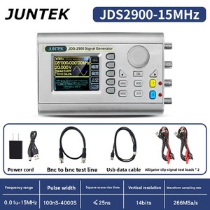Juntek JDS2900ฟังก์ชั่นสองช่องสัญญาณ/เครื่องกำเนิดสัญญาณ DDS โดยพลการพร้อมตัวนับความถี่และกวาด - Product Image 6