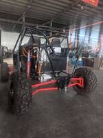 Go Kart Eléctrico Personalizado KX400E, Go Kart de 2 Plazas con Transmisión por Eje y Certificado CE
