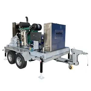 40000Psi Industriële Custom Ultra Dieselmotor Hoge Druk Blaster Washer Cleaner Voor Schip Roest Boot Schoonmaken Water Stralen