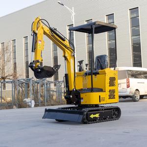 Nueva Miniexcavadora de 1500 kg con Orugas de Goma y Giro Cero para Construcción Urbana - Product Image 4