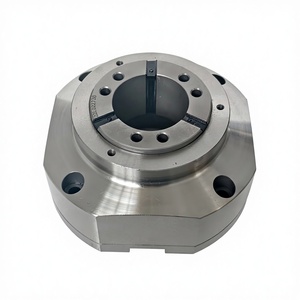 Mandres hydrauliques verticales à pinces en acier série <span class=keywords><strong>JHS</strong></span>, mandrin de tour à <span class=keywords><strong>3</strong></span> mors, haute précision, haute rigidité, fixation pour perçage et fraisage CNC - Product Image 3