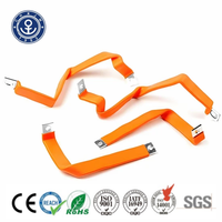 Connecteurs de barres omnibus en cuivre flexibles à haute conductivité pour équipement de distribution d'énergie de batterie au lithium LiFePO4 280Ah 2mm 220A 120V