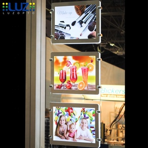 Tùy Chỉnh Tường Trong Nhà Treo Hộp Đèn Nhà Máy Sản Xuất Pha Lê Lightbox Áp phích Cho Bất Động Sản Đại Lý Quảng Cáo Ánh Sáng Hộp - Product Image 4