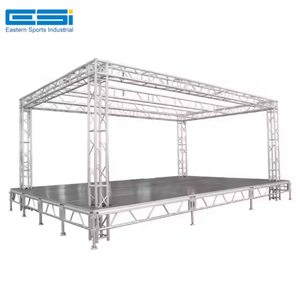 <b>ESI</b> Commercial-Grade Heavy-Duty Aluminum Stage Platform Rustproof and Lightweight with Portable Feature for Truss Displays - Product Image 2
