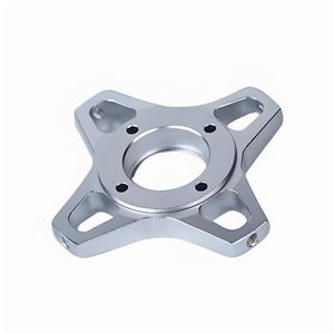 Leapx339 Cnc 가공 6063 알루미늄 양극 산화 밀링 장비 샤프트 유연한 기어 커플 링 장치 - Product Image 1