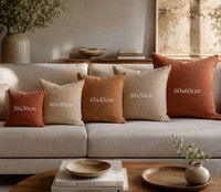 Housse de coussin à imprimé animalier fantaisie style dessin animé, décoration artistique rétro pour canapé et maison