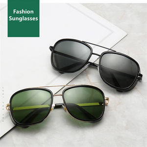 Aviation gehärtete Glaslinsen Iron Man Unisex fahren Papillon Pliant Les Lunette de Soleil 65mm Puppen hochwertige Sonnenbrille - Product Image 6