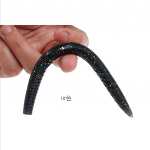 14cm 8,5g de <span class=keywords><strong>gusano</strong></span> de pesca gusanos artificiales para la pesca gusanos suaves cebo de pesca - Product Image 2