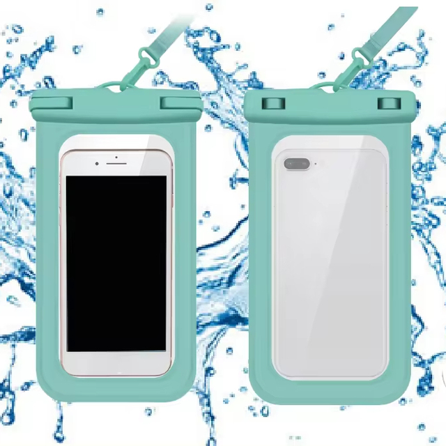 Customized Logo New Clear Waterproof Mobile Phone Case PVC Universal Waterproof Mobile Phone Bag