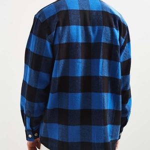 Camisa de Franela a Cuadros para Hombre, 100% Algodón, Primavera-Otoño 2020, Camisa Casual de Manga Larga, Suave y Cómoda, Corte Ajustado, Ropa de Marca para Hombre - Product Image 4