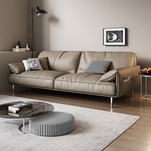 Set <span class=keywords><strong>Divano</strong></span> per Soggiorno, <span class=keywords><strong>Divano</strong></span> Componibile in Pelle di Prima Qualità con Unità Modulari Razionaliste per Arredamento Domestico - Product Image 2