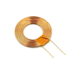 Bobina de inducción de carga inalámbrica antena de alta corriente 10A 600uH inductancia alambre de cobre inductor de bobina de núcleo de aire