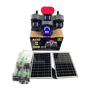 Cámara de Vigilancia CCTV Solar 4G con 4 Lentes PTZ, Rotación de 360 Grados, Impermeable, para Uso en Interiores y Exteriores, Nuevo Diseño S6 2026 - Product Image 4