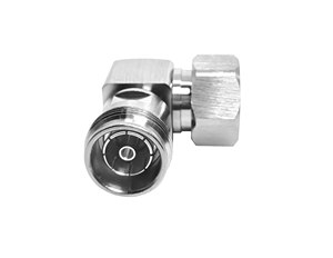 Adaptateur à angle droit 90 degrés 4.3-10 mâle vers 4.3-10 femelle 50 Ohm à <span class=keywords><strong>faible</strong></span> perte pour antennes 5G/LTE/<span class=keywords><strong>GSM</strong></span> - Product Image 5