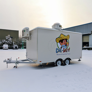Trattore Alimentare Mobile Personalizzato dalla Fabbrica Honlu, Rimorchio per Fast Food, Rimorchio per Gelati, Food Truck con Cucina Completa - Product Image 6