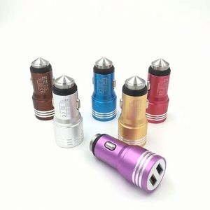 Car Charging Accessories Dual <b>Usb</b> Car Charger Adapter 2 <b>Usb</b> Port Car Charger for All Mobile Phone - Product Image 1