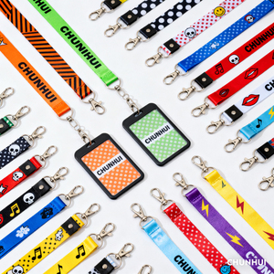 Promotional Eco-Friendly Waterproof Durable Polyester Phone Lanyard for Camera USB Disk Retractable Snap Reel Metal Hook Safety