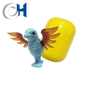 Venta al por mayor de diferentes juguetes de cápsulas pequeñas de plástico respetuosas con el medio ambiente juguetes sorpresa huevo cápsula huevo caja de juguete - Product Image 3