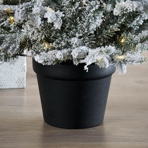 شجرة عيد الميلاد الصغيرة المتدفقون من البولي إيثيلين ، محاكاة سقوط الثلج ، شجرة عارية 60 ،/90 ، مصنع مخصص للبيع بالجملة - Product Image 4