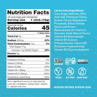Poudre d'électrolytes Bestseller Hydration Multiplier saveur citron-lime 256g (16g sachets) 8 vitamines et nutriments Direct