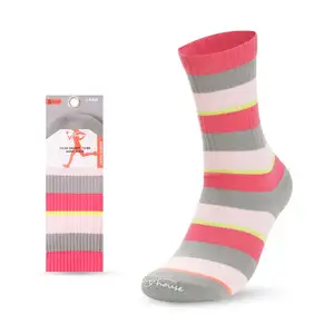 Wholesale 2021 Women Fashion Sport Sox 2021 Ladies Casual Crew Stripe Running Fitness Athletic Sock